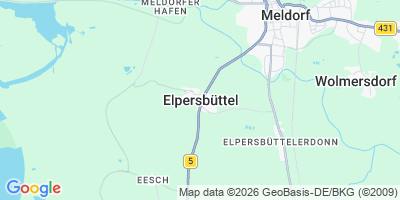 Karte Elpersbüttel