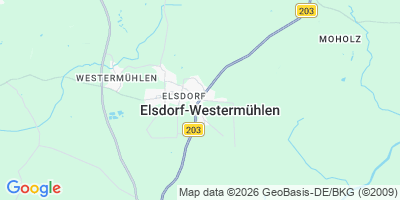 Karte Elsdorf-Westermühlen
