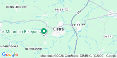 Karte Elstra / Halštrow