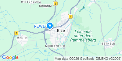 Karte Elze