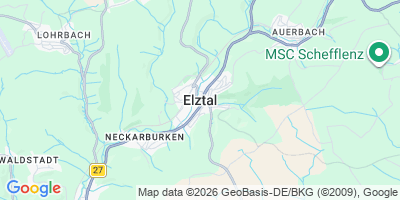 Karte Elztal