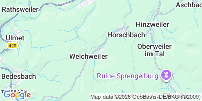 Karte Elzweiler