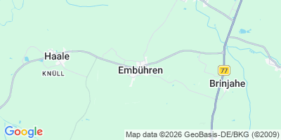 Karte Embühren