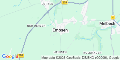 Karte Embsen