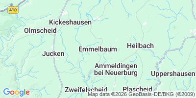 Karte Emmelbaum