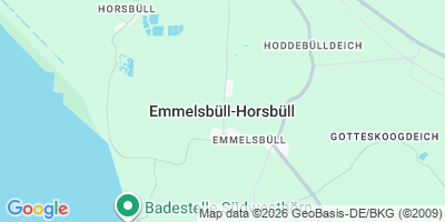 Karte Emmelsbüll-Horsbüll