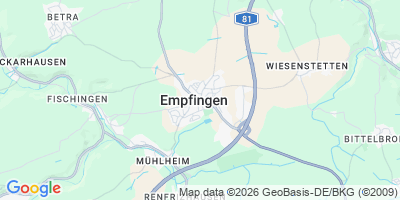 Karte Empfingen
