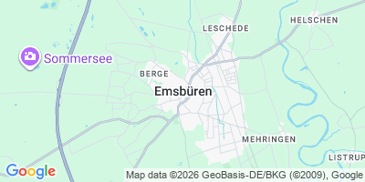 Karte Emsbüren