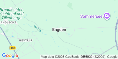 Karte Engden