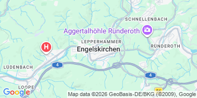Karte Engelskirchen
