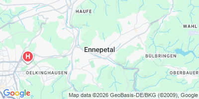 Karte Ennepetal