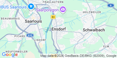 Karte Ensdorf