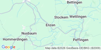 Karte Enzen