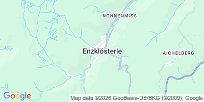 Karte Enzklösterle