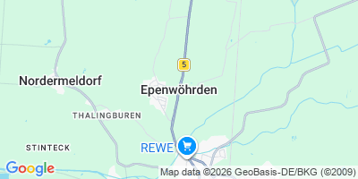Karte Epenwöhrden