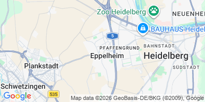 Karte Eppelheim