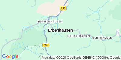 Karte Erbenhausen