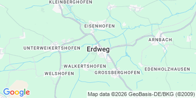 Karte Erdweg