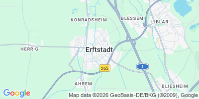 Karte Erftstadt