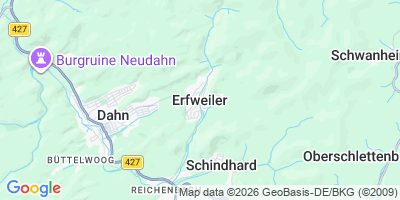 Karte Erfweiler