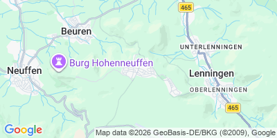 Karte Erkenbrechtsweiler