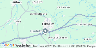 Karte Erkheim