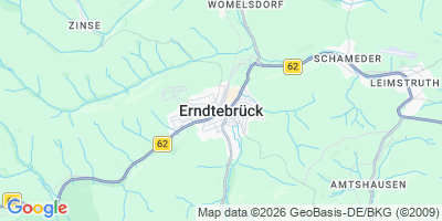 Karte Erndtebrück