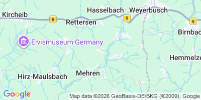 Karte Ersfeld