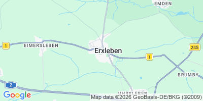 Karte Erxleben