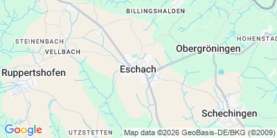 Karte Eschach