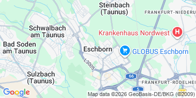 Karte Eschborn
