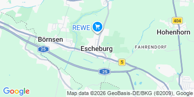 Karte Escheburg
