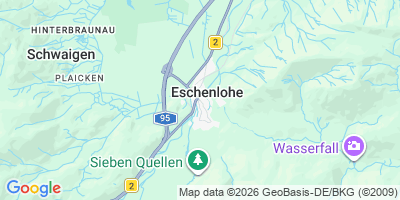 Karte Eschenlohe