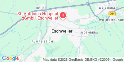 Karte Eschweiler