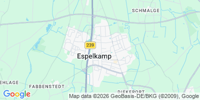 Karte Espelkamp