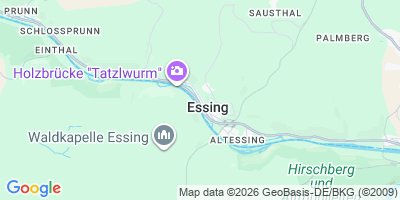 Karte Essing