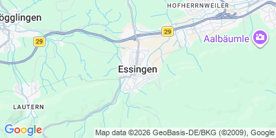 Karte Essingen