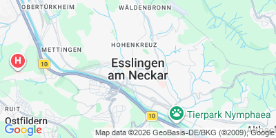 Karte Esslingen am Neckar