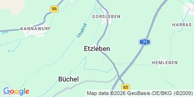 Karte Etzleben