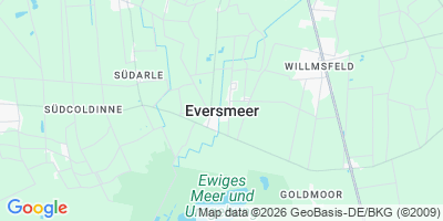 Karte Eversmeer