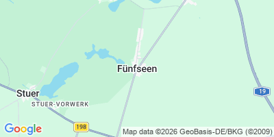 Karte Fünfseen