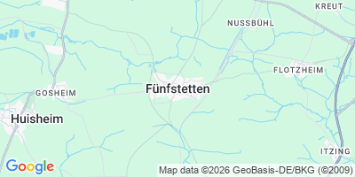 Karte Fünfstetten