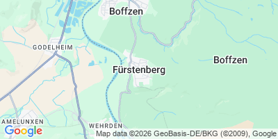 Karte Fürstenberg
