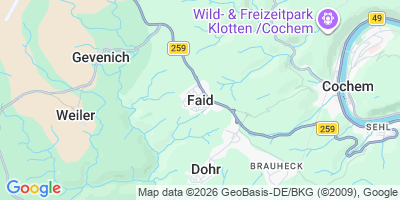 Karte Faid