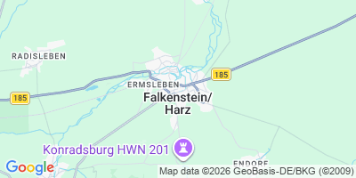 Karte Falkenstein/Harz