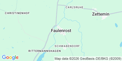 Karte Faulenrost