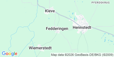 Karte Fedderingen