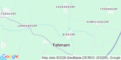 Karte Fehmarn