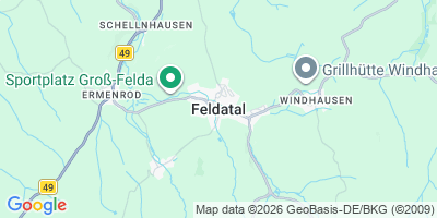 Karte Feldatal