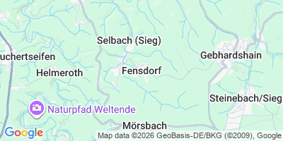 Karte Fensdorf